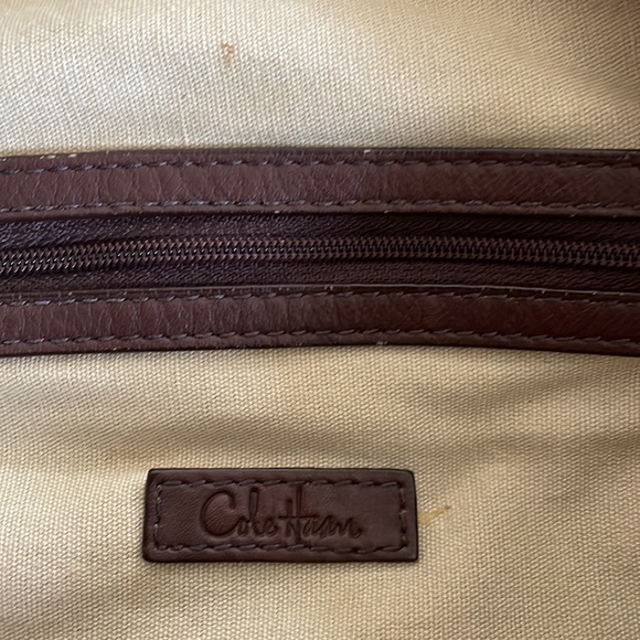 Cole Haan luxurious brown leather bag! - Picture 7 of 10